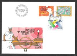 FDC Serie 717 - 719 ET Bern 7.5.1985 schön illustriert