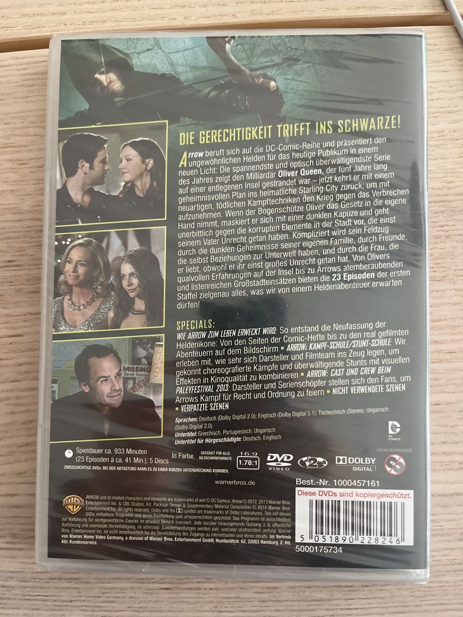 Tutti i DVDs: Arrow Staffel 1 - Erste Staffel – Nuovo e nell'imballaggio originale da Olten venduto da Sime33 1