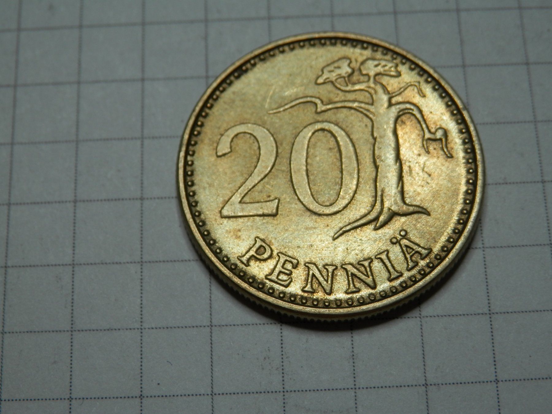 Tutti le monete: Finnland 20 Penny, 1973 – Usato da Weiach venduto da weiach81 1