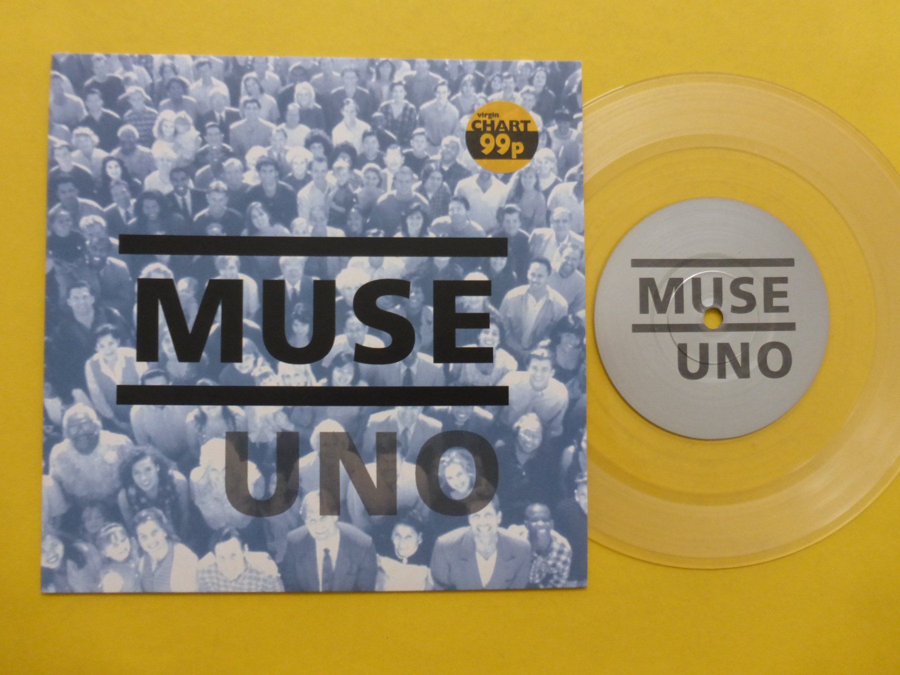 Dischi in vinile: Muse – Uno (CLEAR WAX) – Usato da Zürich venduto da Swiss57