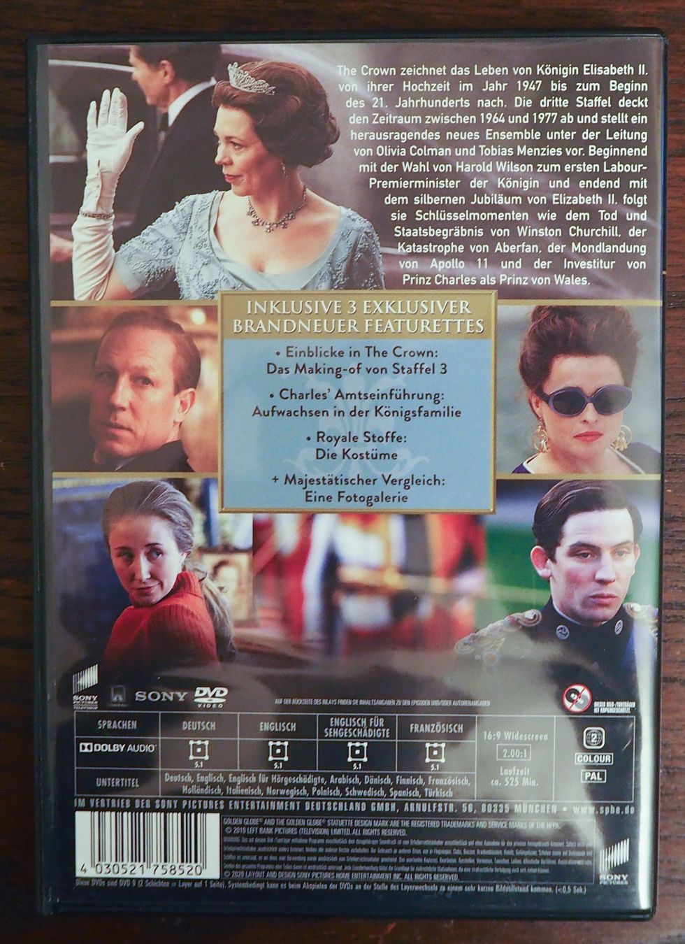 Tutti i DVDs: The Crown / Staffel 1-3 – Usato da Chur venduto da big_5zx8 3