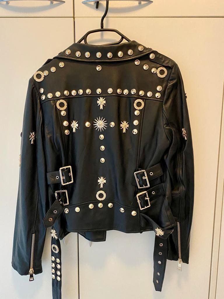 Jacken: Lederjacke mit Nieten – Neu (gemäss Beschreibung) aus Urtenen-Schönbühl von chrebeli1 1