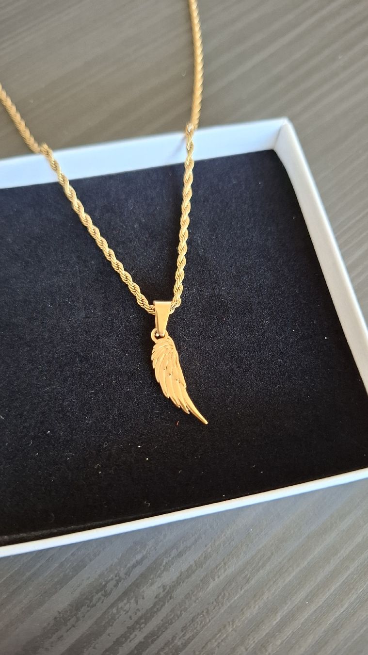 Ketten: Luamaya Halskette "Angel Wing" – Neu (gemäss Beschreibung) aus Rickenbach b. Wil von VeryLovelyThings 1