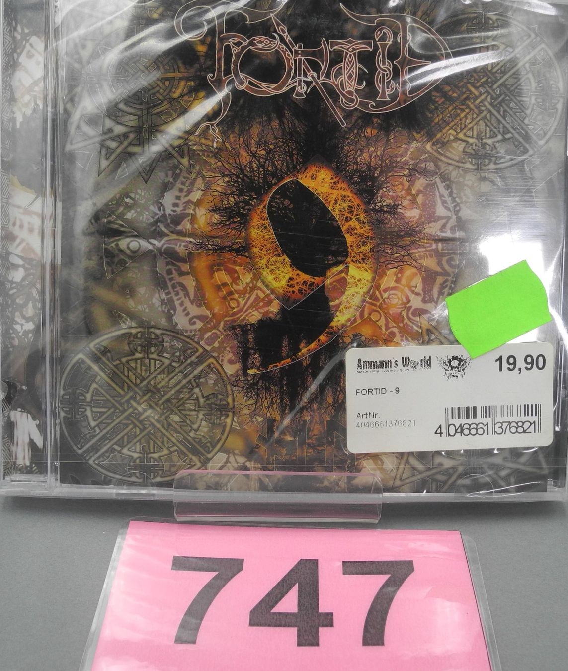 CD: CD Fortid "9", Nr. 747 – Nuovo e nell'imballaggio originale da Kottwil venduto da Crazyrolf