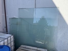5 Grosse Glasscheiben