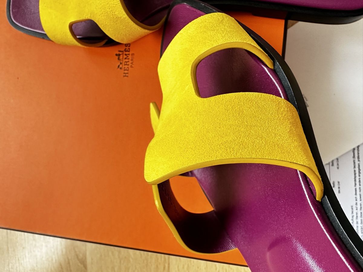 Hermès Damenschuhe: Original Hermes Oran Sandale Grösse 40 – Neu und originalverpackt aus Oberwil BL von Gutundsuperklein16 2