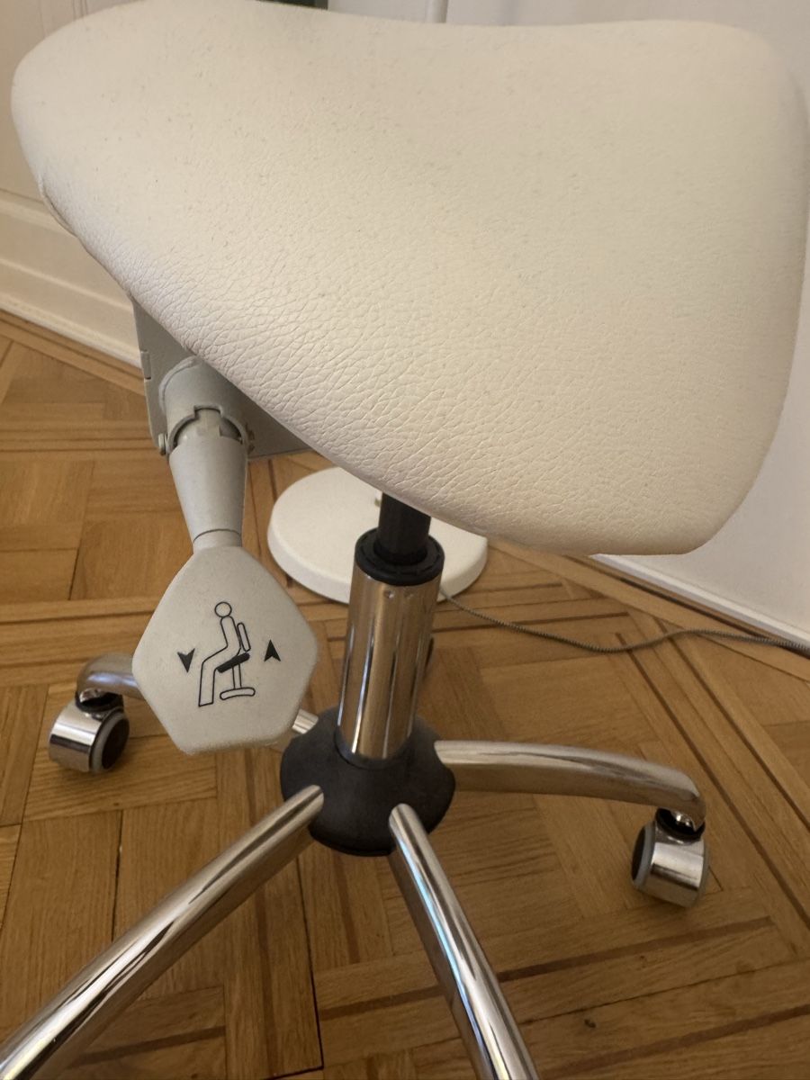 Hocker: Tabouret de selle à roulettes – Gebraucht aus Genève von Dan83 5