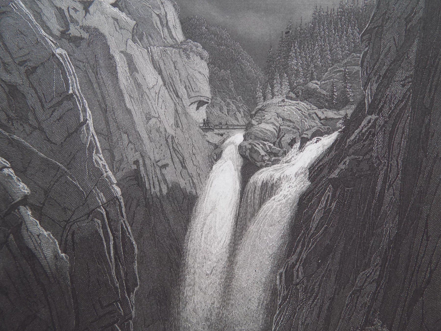 Gravures: Handeckfall Meiringen – D'occasion à Risch par Rischli15 5