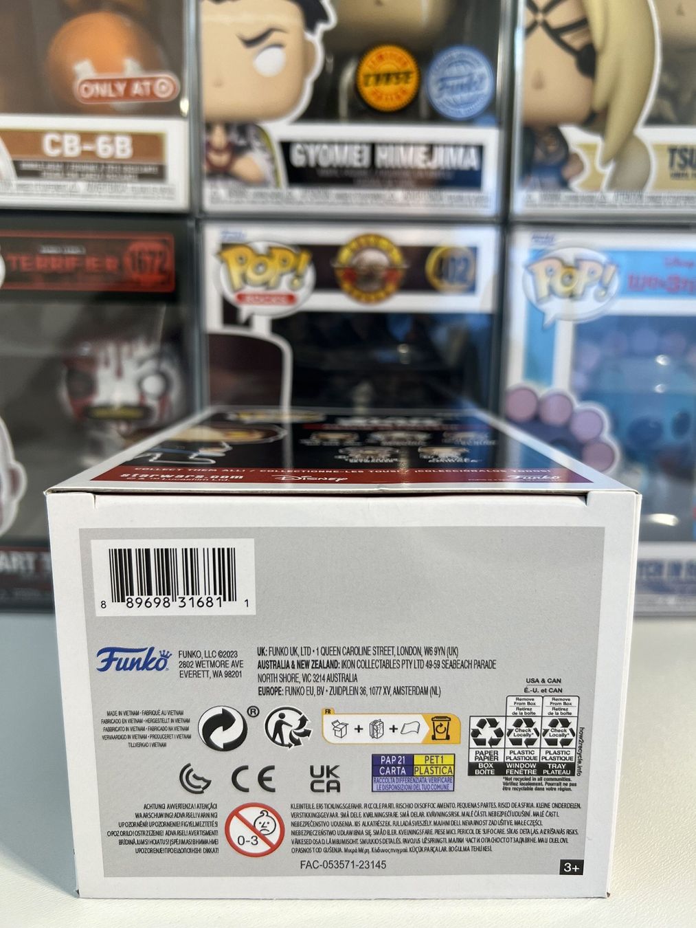 Funko Figuren: Funko POP! Star Wars Anakin Skywalker Dark Side Limitée – Neu und originalverpackt aus Le Mouret von perfectbijou 5
