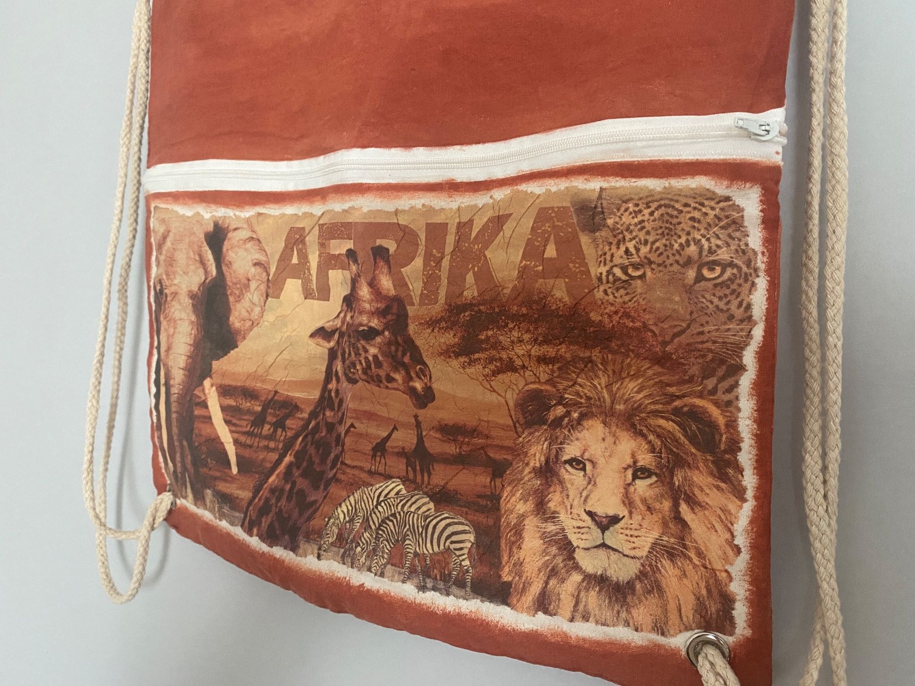 Zaini: Turnbeutel/Turnsack "Afrika" von Miis Träumli" – Nuovo (secondo la descrizione) da Glattbrugg venduto da riseca 1