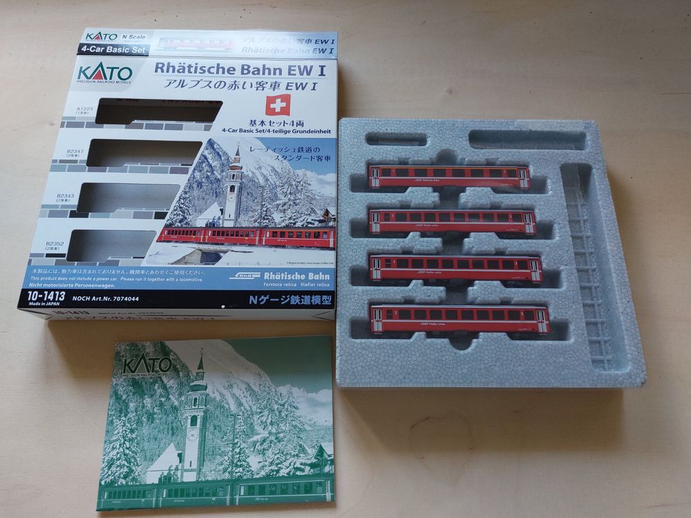 Kato RhB Wagenset EW I (Neu und originalverpackt) in Wilderswil für CHF ...