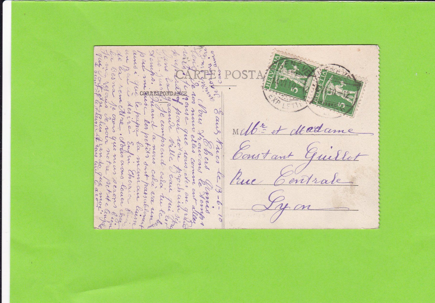 Cartoline postali: Genève-Musée de l'Ariana – Usato da St. Peterzell venduto da neckertal 1