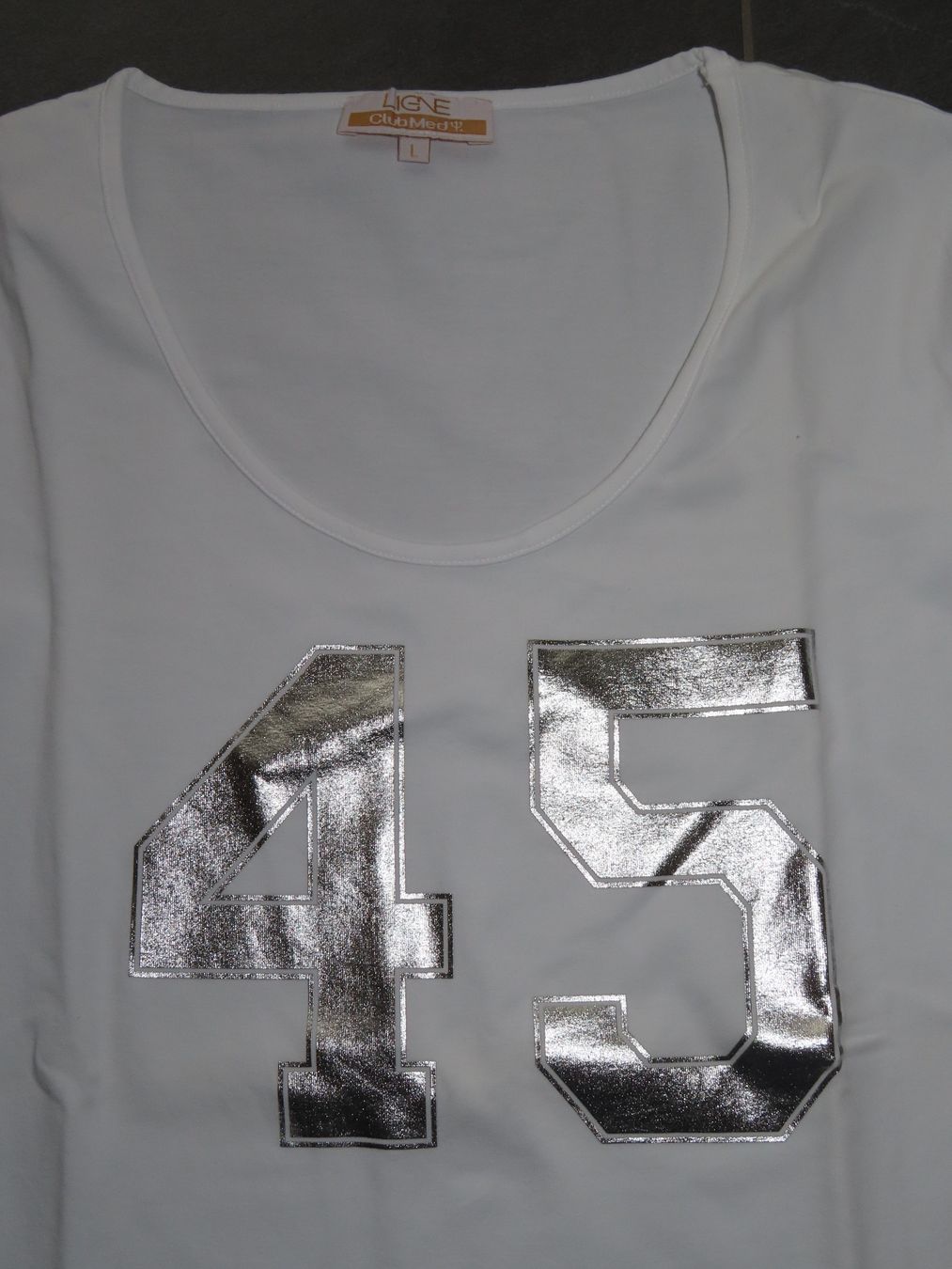 Maglioni & Felpe: cooles Langarmshirt/leichter Pullover "45" Gr.L +++wie neu++ – Nuovo (secondo la descrizione) da Wallenried venduto da Asyano 2