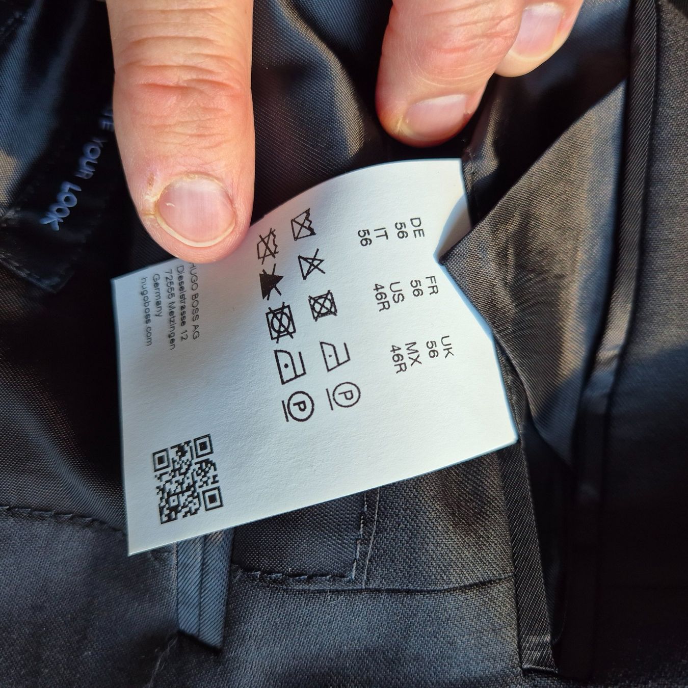 Hugo Boss Giacche: ORIGINAL BOSS Sakko GR.56 – Usato da Füllinsdorf venduto da Maric0 7