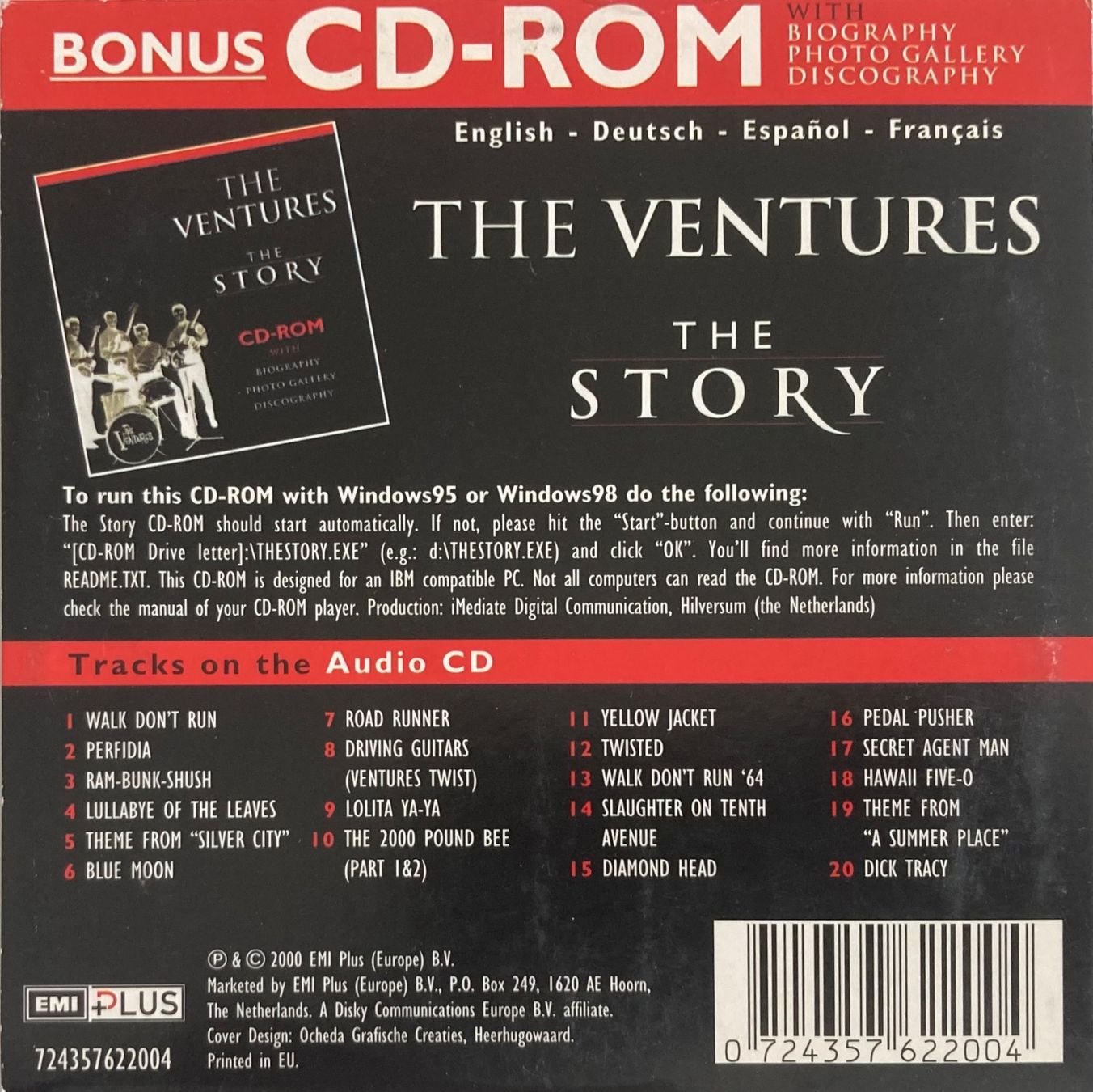 CDs: THE VENTURES - THE STORY – Gebraucht aus Poliez-Pittet von Newtown-Records 1