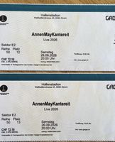 2 Tickets AnnenMayKantereit Hallenstadion 26.09.2026