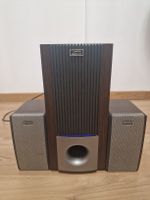 Système audio 2.1 Speedlink Gravity bois état usagé