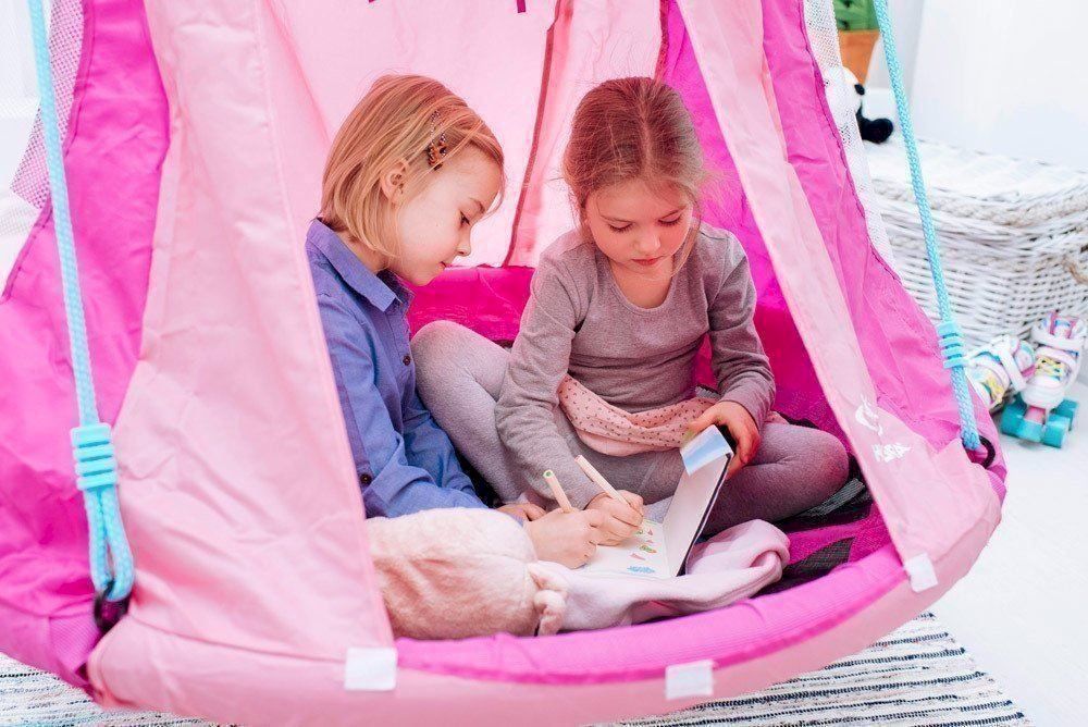 Bricolage & Giardinaggio: HUDORA Nestschaukel 110 cm pink – Nuovo e nell'imballaggio originale da Bottighofen venduto da zaap 2