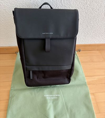 Kapten & Son Rucksack Fyn schwarz