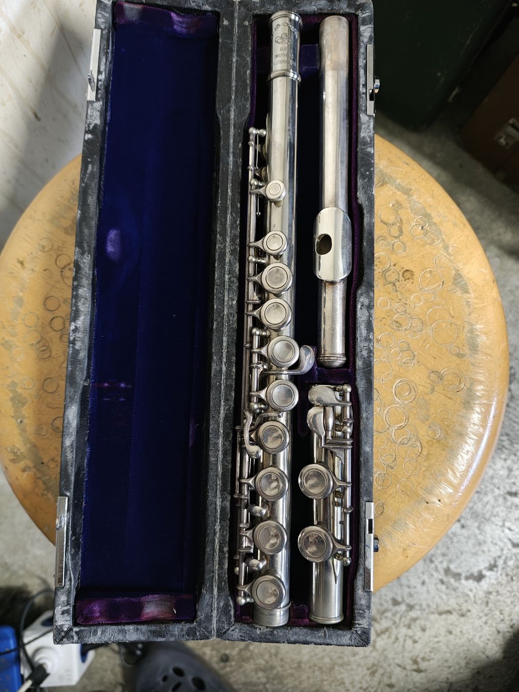 Musikinstrumente: Qüerflöte Broter  – Gebraucht aus Langenthal von Saxophone23