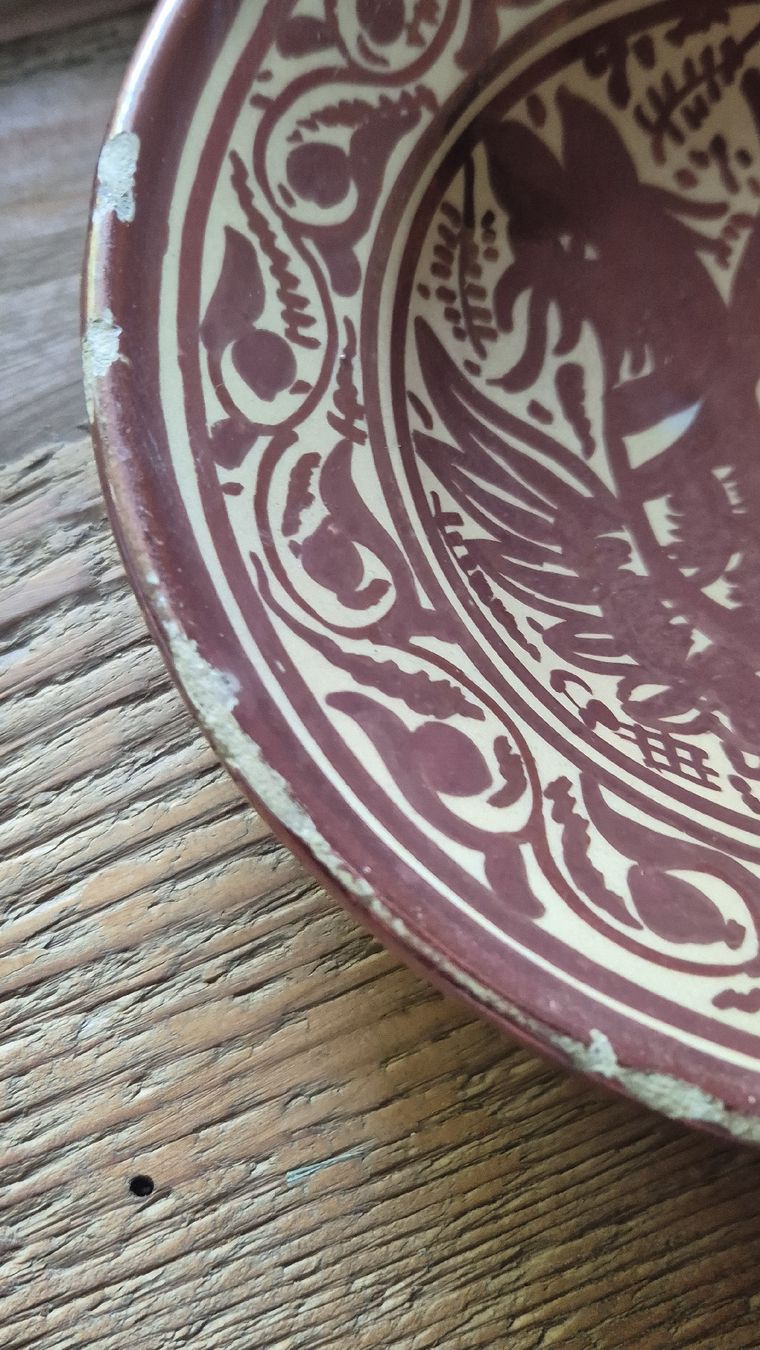 Assiettes: assiette hispano mauresque  – D'occasion à Mervelier par marbre75 7