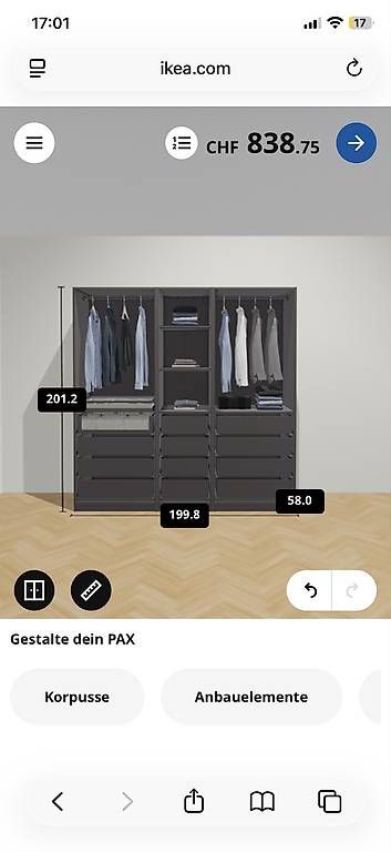 Ikea Armadi: IKEA PAX Schrank – Usato da Feusisberg venduto da Kut_2ncc