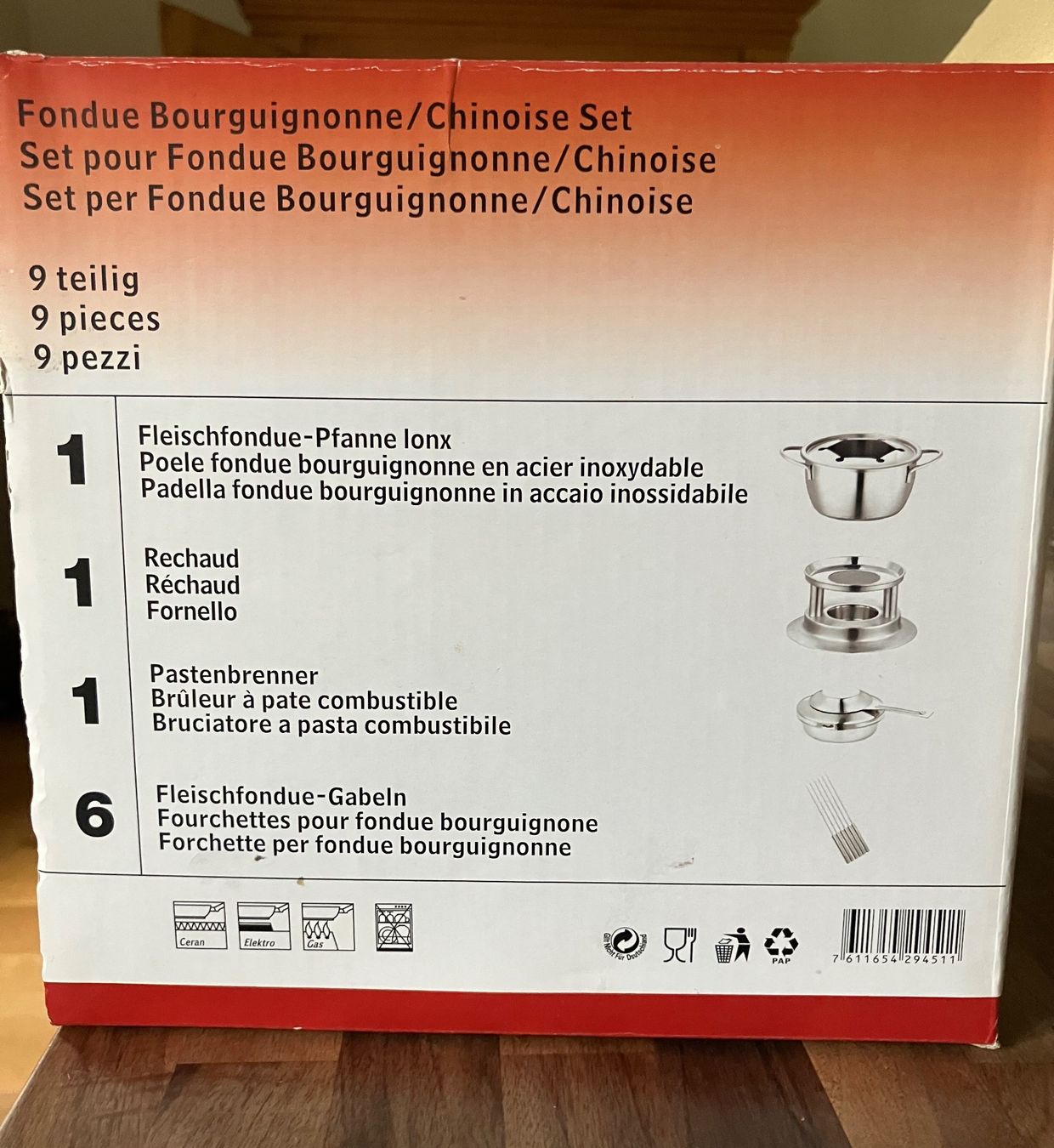 Elettrodomestici da cucina: Fondue Bourguignonne/Chinoise Set – Usato da Oberwil BL venduto da raima01 1