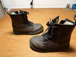 Dr. Martens Stiefel gefüttert braun Grösse 28 guter Zustand