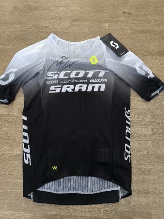 Scott SRAM Radtrikot / Unterschrift Nino Schurter