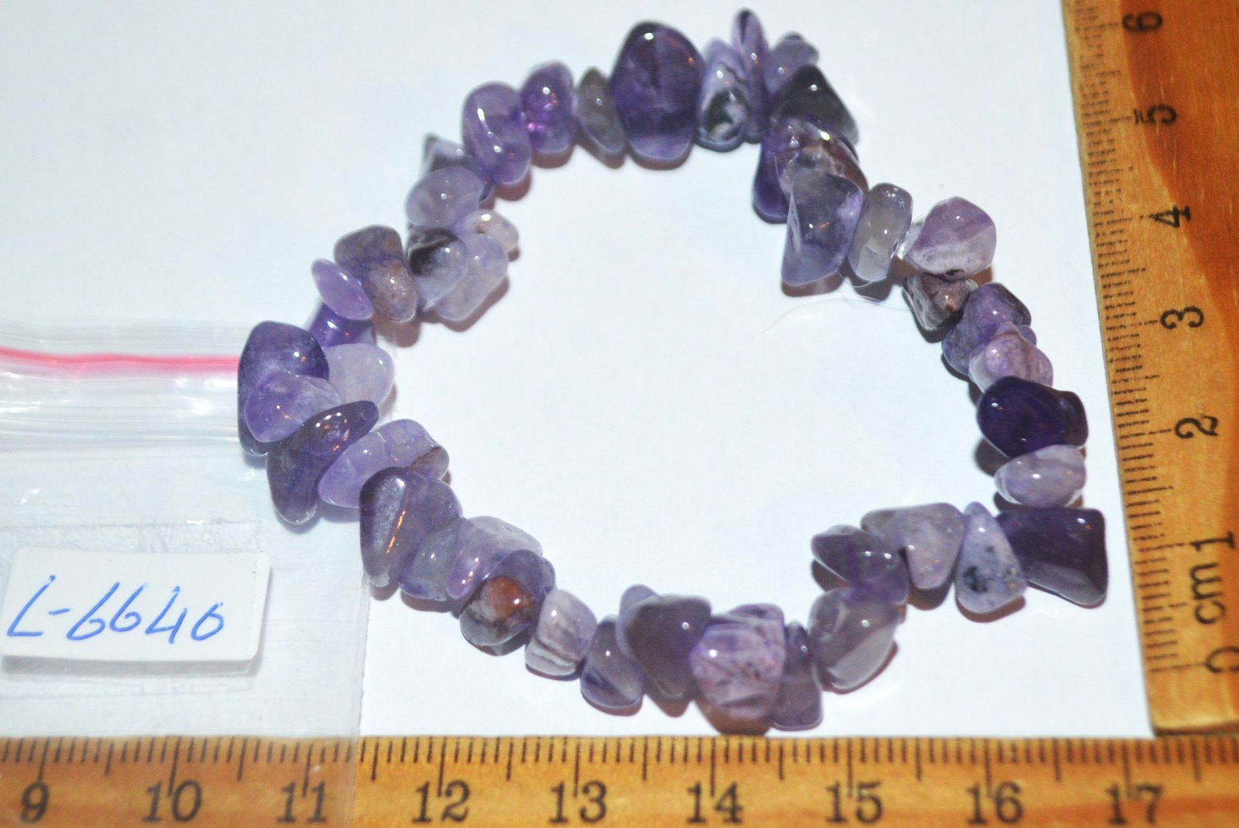 Armbänder & -reifen: Armband L-6640 – Amethyst Chips – elastisch – Neu und originalverpackt aus Goldiwil (Thun) von han_v5b7 4