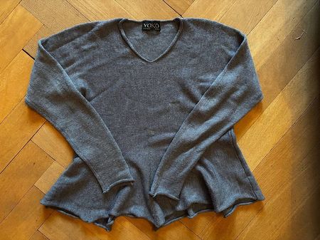 Wollpulli Gr S blau