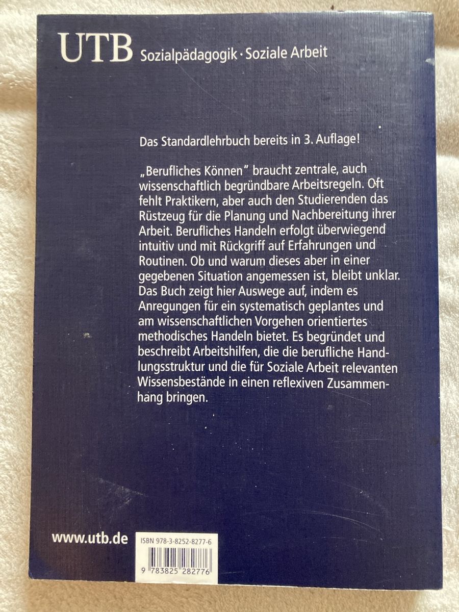 Libri: Methodisches Handeln in der Sozialen Arbeit – Usato da Basel venduto da Myriam3 1