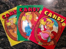 Lot 3 tele guide CANDY Numéro 30-32-33 Télé Guide 1978