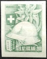 Soldatenmarke 2.WK, Geb Gz Füs Bat 208, geschn, Wi Gz 79
