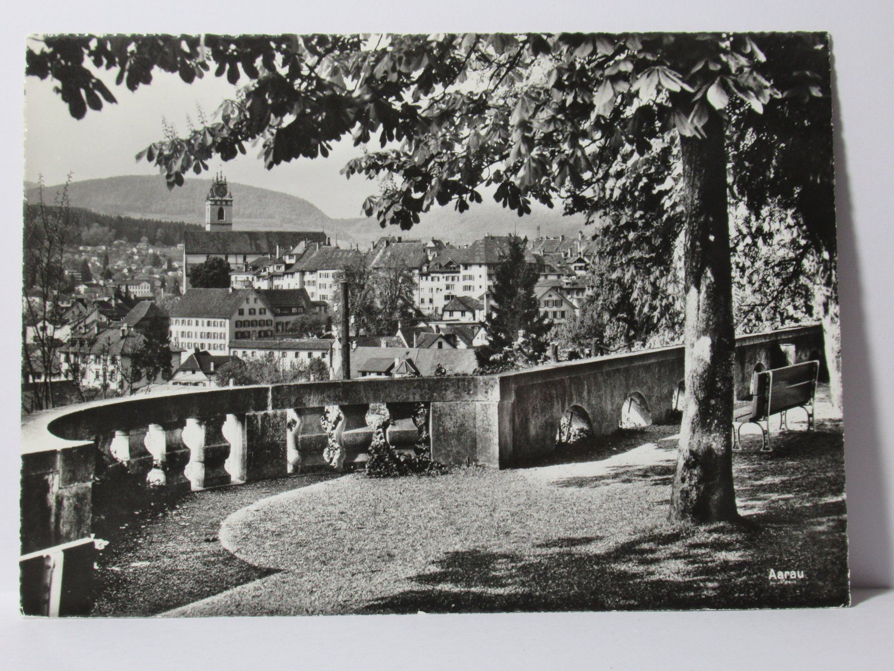 Cartoline postali: Aarau , Kirche 1968 – Usato da Grenchen venduto da Bluemchen1900 1