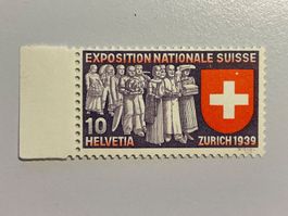 1939,  ZNr. 219 weisser Punkt im Wappen, postfrisch
