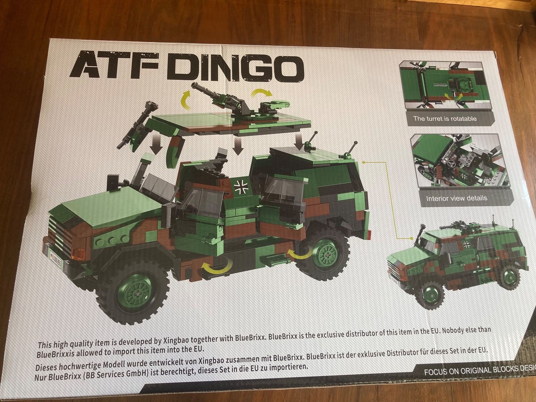 Giocattoli: Bluebixx ATF Dingo, Bundeswehr – Nuovo e nell'imballaggio originale da Schöftland venduto da Luky3535 2