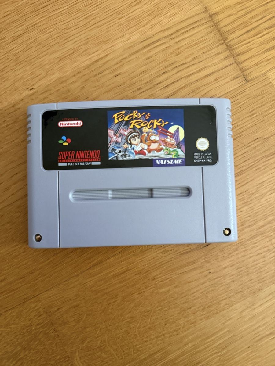 Nintendo Jeux: Snes: Pocky & Rocky – D'occasion à Basel par Xela86