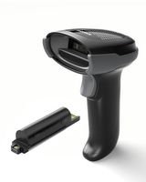Bluetooth 2D/1D QR Barcode-Scanner mit 2 Wechselakkus