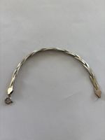Silber-Armband  925 geflochten, elegantes Schmuckstück, 18 c
