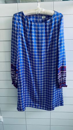 Neues Seiden Sommer Kleid im trendigen Mustermix, Gr.40/42