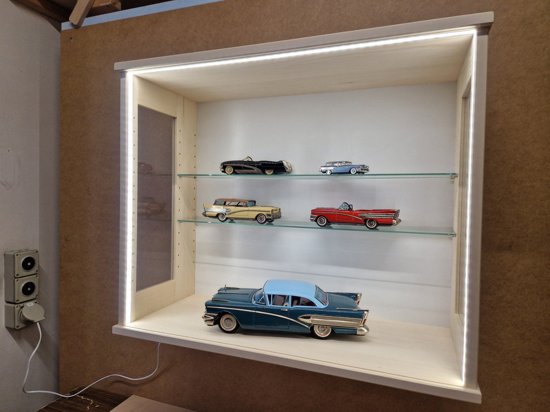 Corgi Toys Modellini d'auto: Vitrine mit Optionen zum Erweitern & Ausbauen – Nuovo (secondo la descrizione) da Heimberg venduto da h0realgood 3