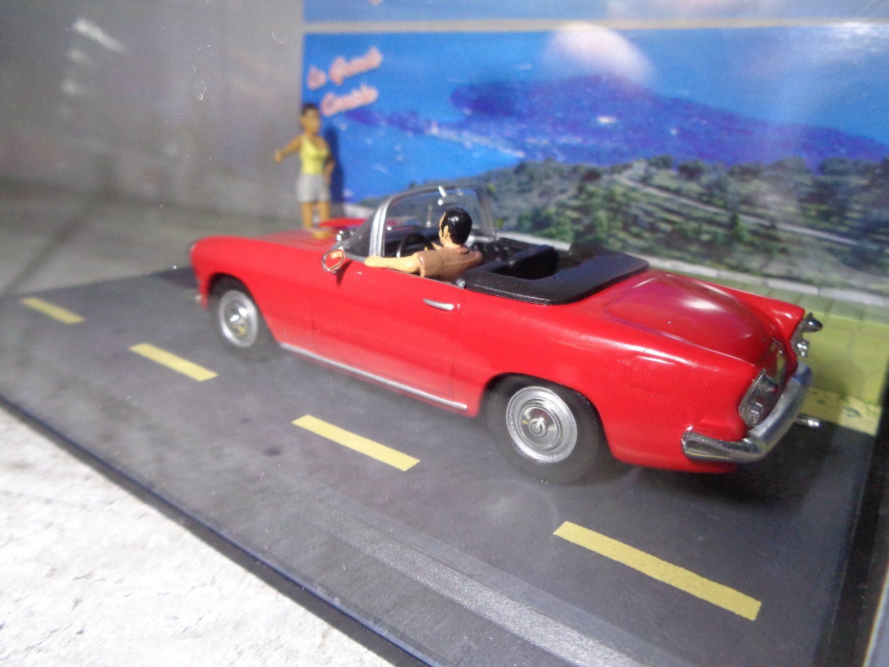 Simca Modellini d'auto: Altaya 1:43 Diorama Classic Car Simca Océane – Nuovo e nell'imballaggio originale da Reconvilier venduto da rallycar 2
