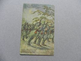 CH Humor Motiv Karte Miltär ca. 1925 J. Schönenberger Nr.133