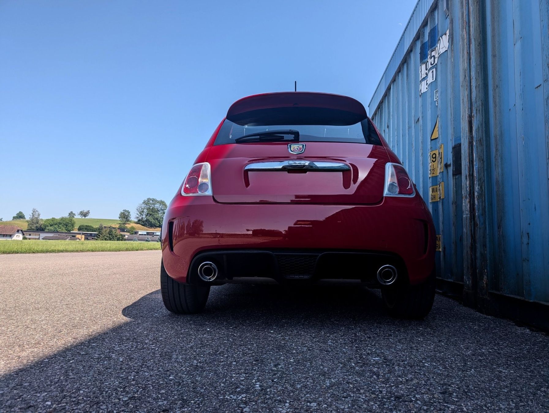 Fiat Autos: Fiat Abarth 500 – Gebraucht aus Tobel von I.L 5
