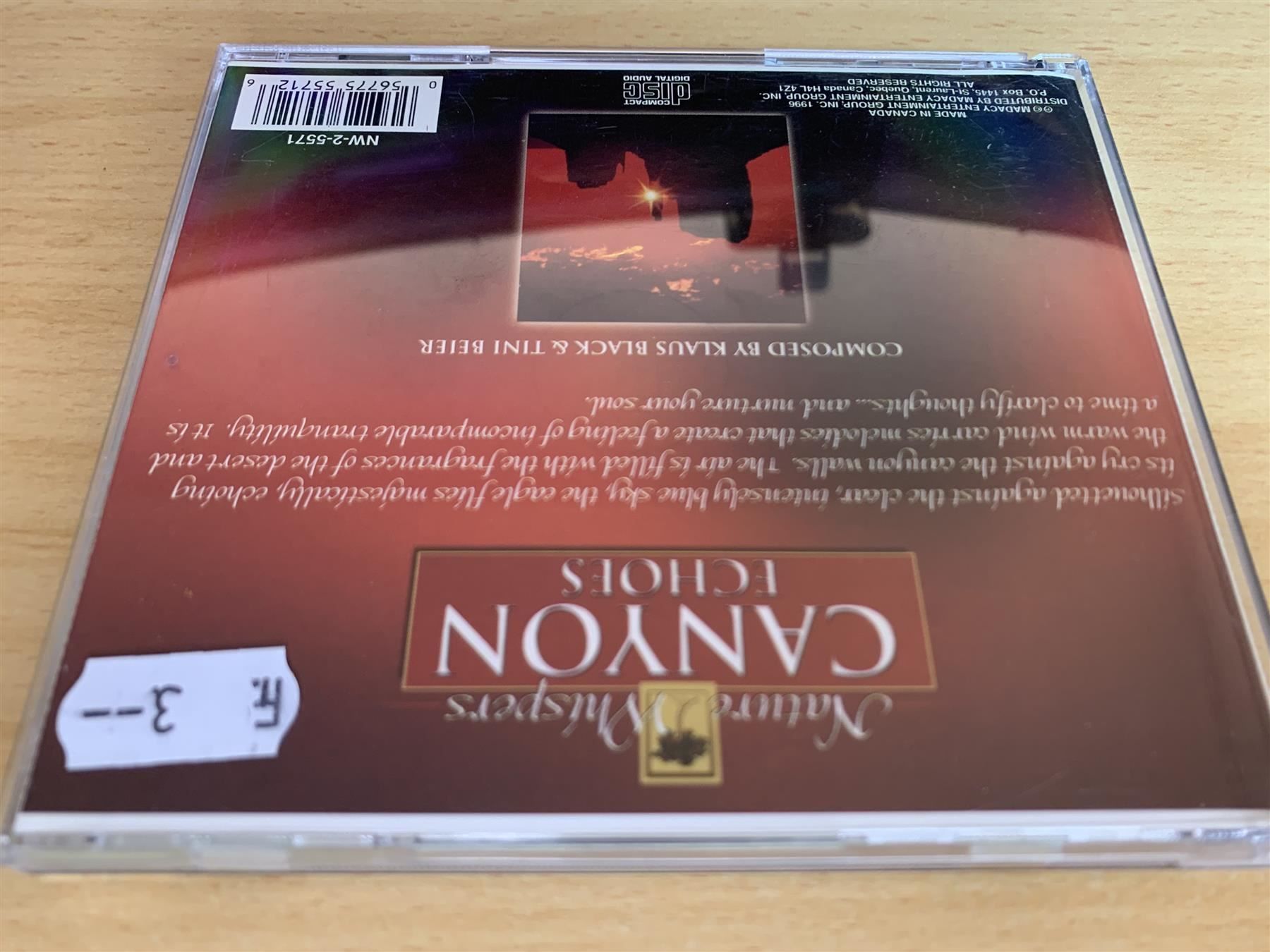 CD: John St. John – Canyon Echoes – Usato da Rikon im Tösstal venduto da Alpenmutz 1