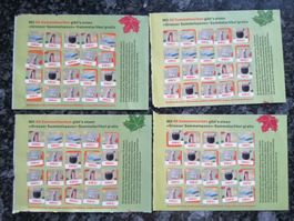 Grosser Sammelspass 4 volle Karten =160Punkte