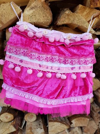 2 bis 3 jährig - Grösse, Kinder Fasnachts ROCK in PINK