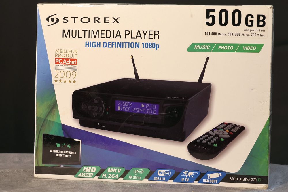 Multimedia Player, inkl. 500GB (Gebraucht) in Zürich für CHF 1 – mit ...
