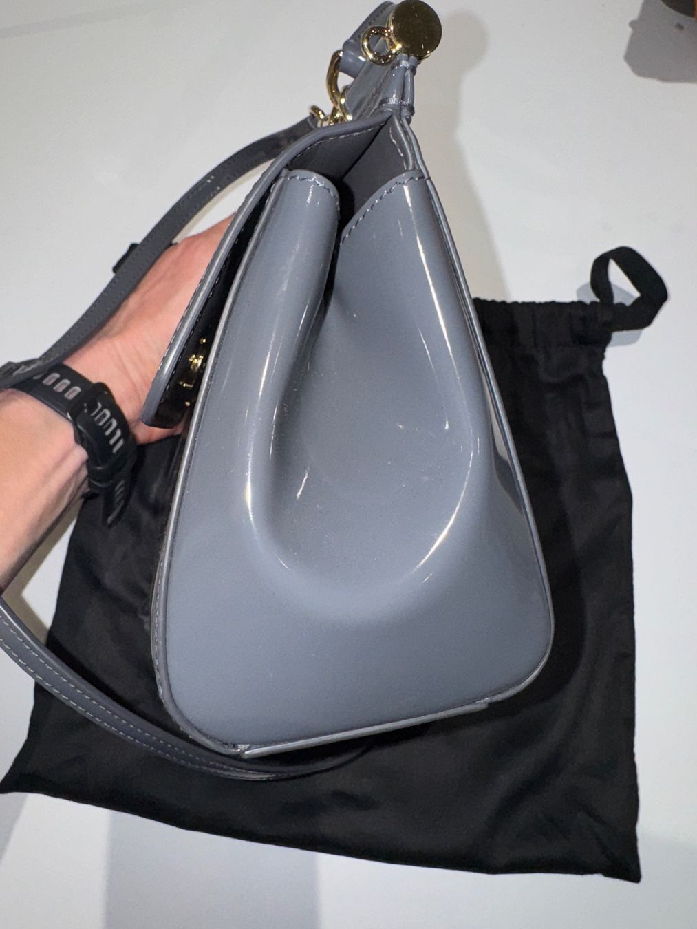 Dolce & Gabbana Borse da donna: Dolce & Gabbana Sicily patent leather bag – Usato da Lugano venduto da chs_fjt5 9
